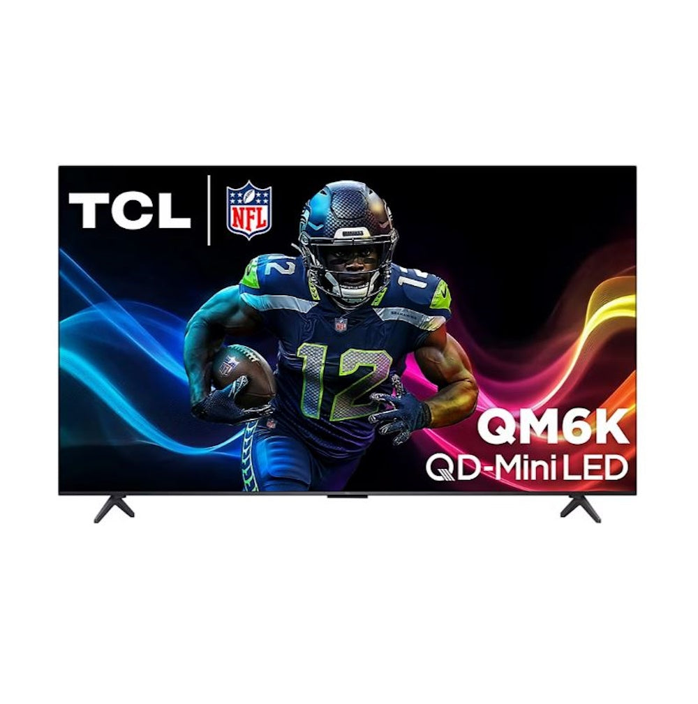 TCL 65" Q Series 4K HDR QD-Mini LED 144Hz AMD Freesync Premium Pro Google Smart TV 65QM63K