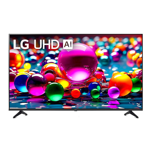 LG - 43” Class UA77 Series LED AI 4K UHD Smart webOS TV (2025) 43UA7700AUA