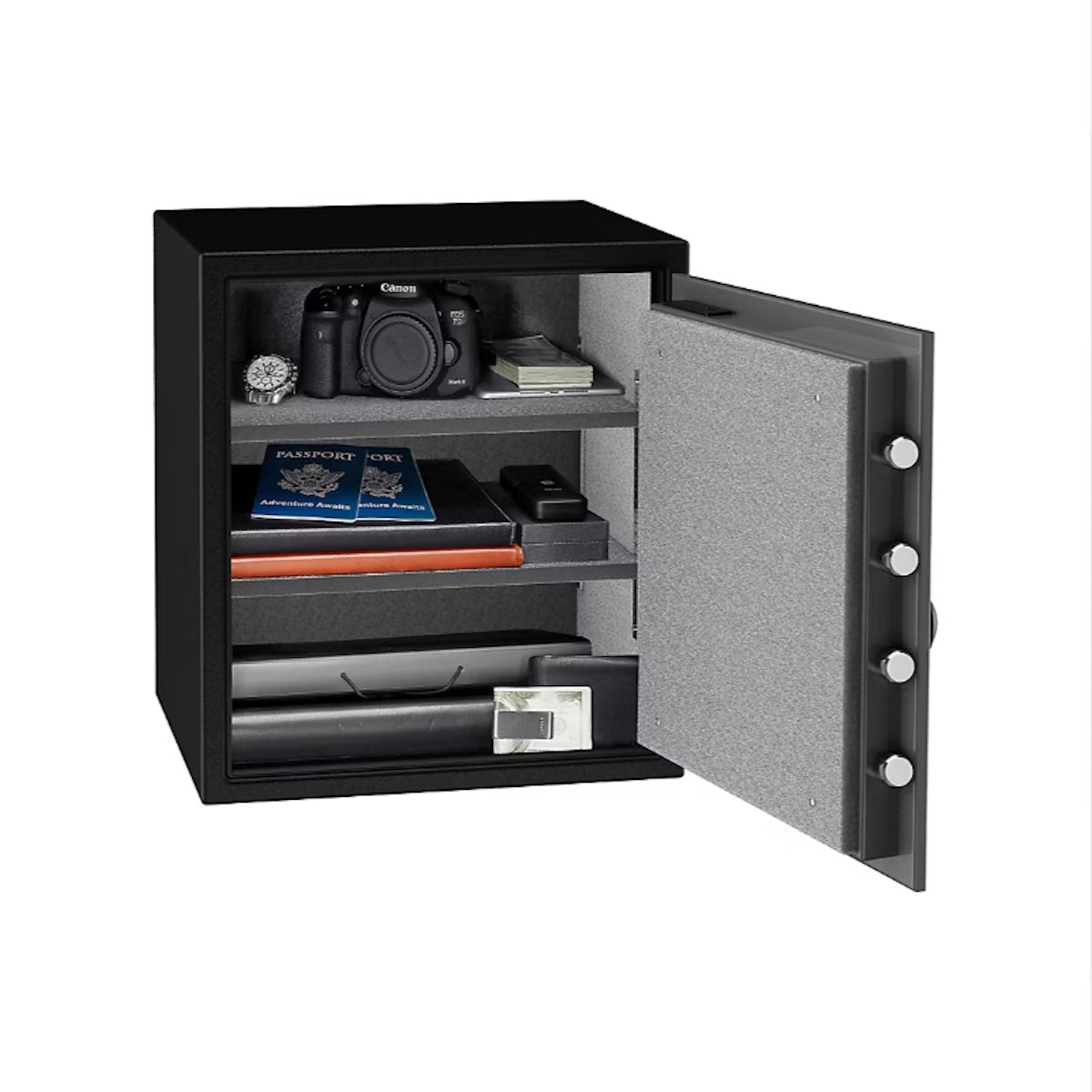 Fortress Fire/Waterproof Safe with Electronic Lock 2 Tone Black/Gray 44EF30WTCG
