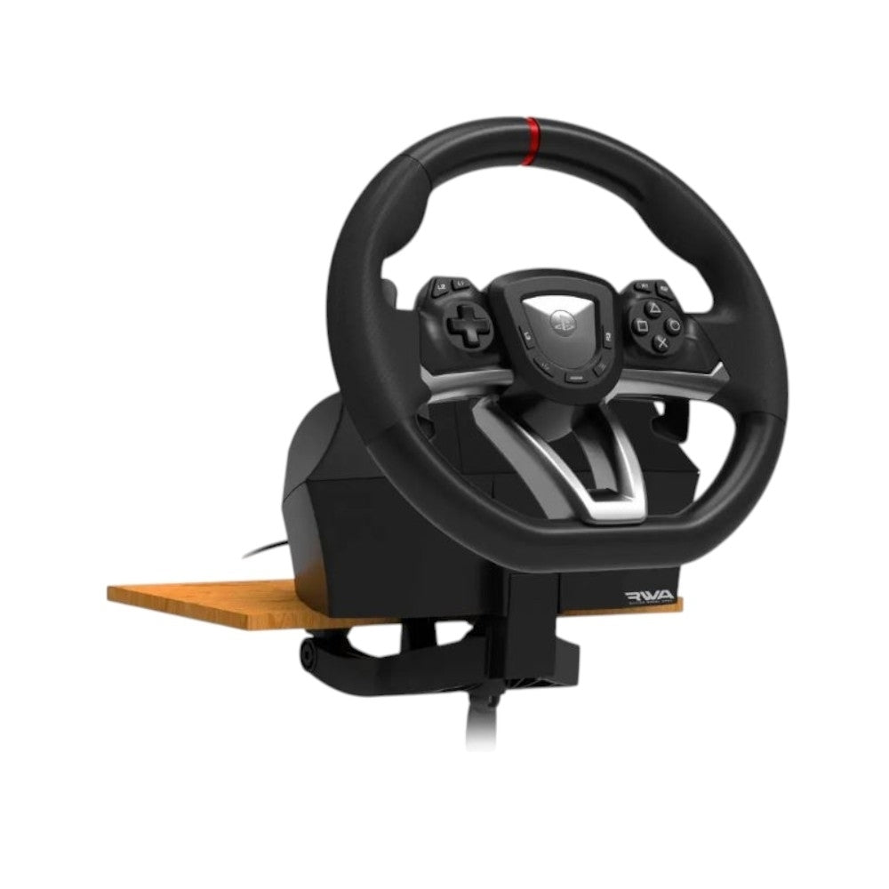 Hori Racing Wheel Apex for PS5, PS4, and PC - Black SPF-004U - Authentic Feel, Easily Adjustable