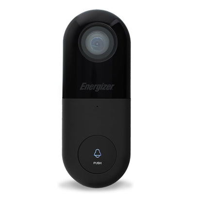 Energizer Connect Smart 2K 5GHz Wired Video Doorbell 2-Way Audio, Night Vision, Instant Motion Sensor, Live Viewing EOD1-1002-2KB
