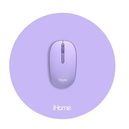 iHome 2.4G Wireless Mouse with Mousepad Bundle Purple 2IHMS2266H0L2