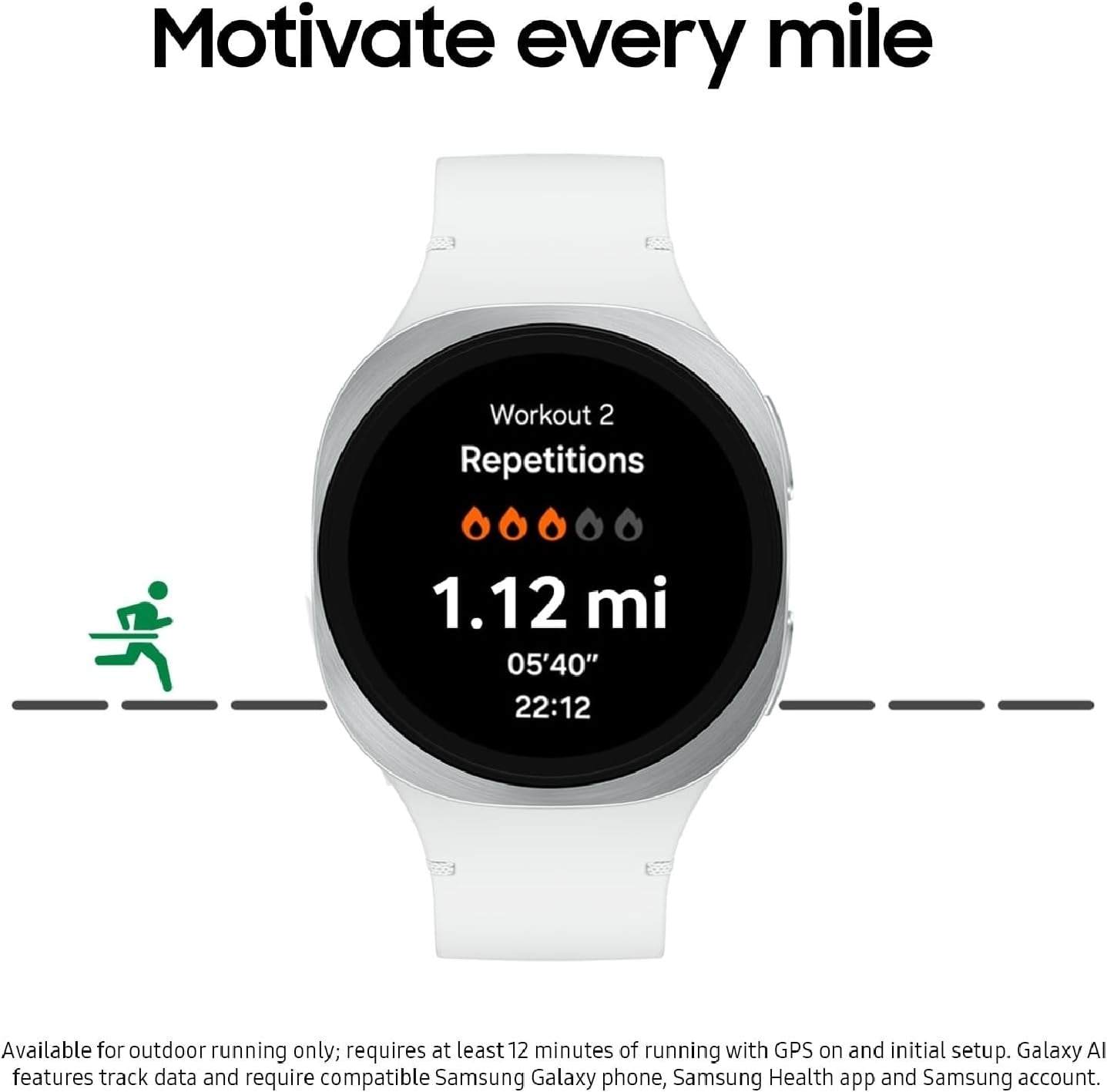 Samsung Galaxy Watch 8 40mm Aluminum Smartwatch BT Silver (2025) SM-L320NZSCXAA