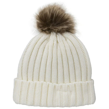 iLive Wireless Knit Cap with Pom-Pom and Built-in Speaker IAKB48CW