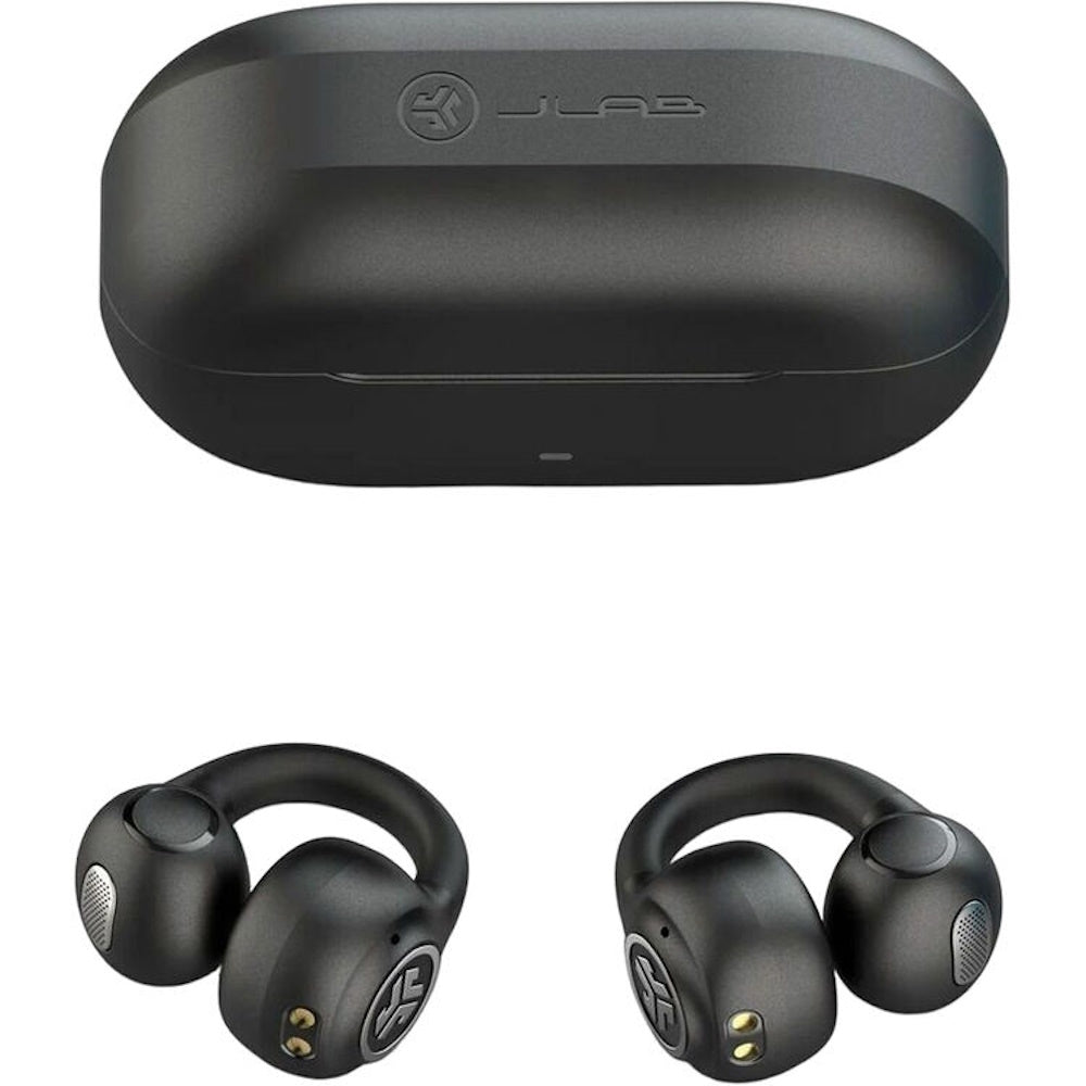 JLab Flex Open True Wireless Clip-On Cuff Earbuds Black EBFLEXRBLK124