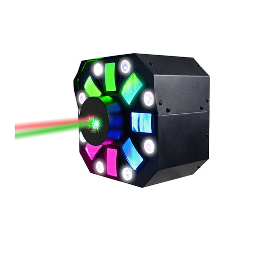 Technical Pro LGMEGAx Pro DMX DJ Multi-Pattern Laser and Stage LED Light