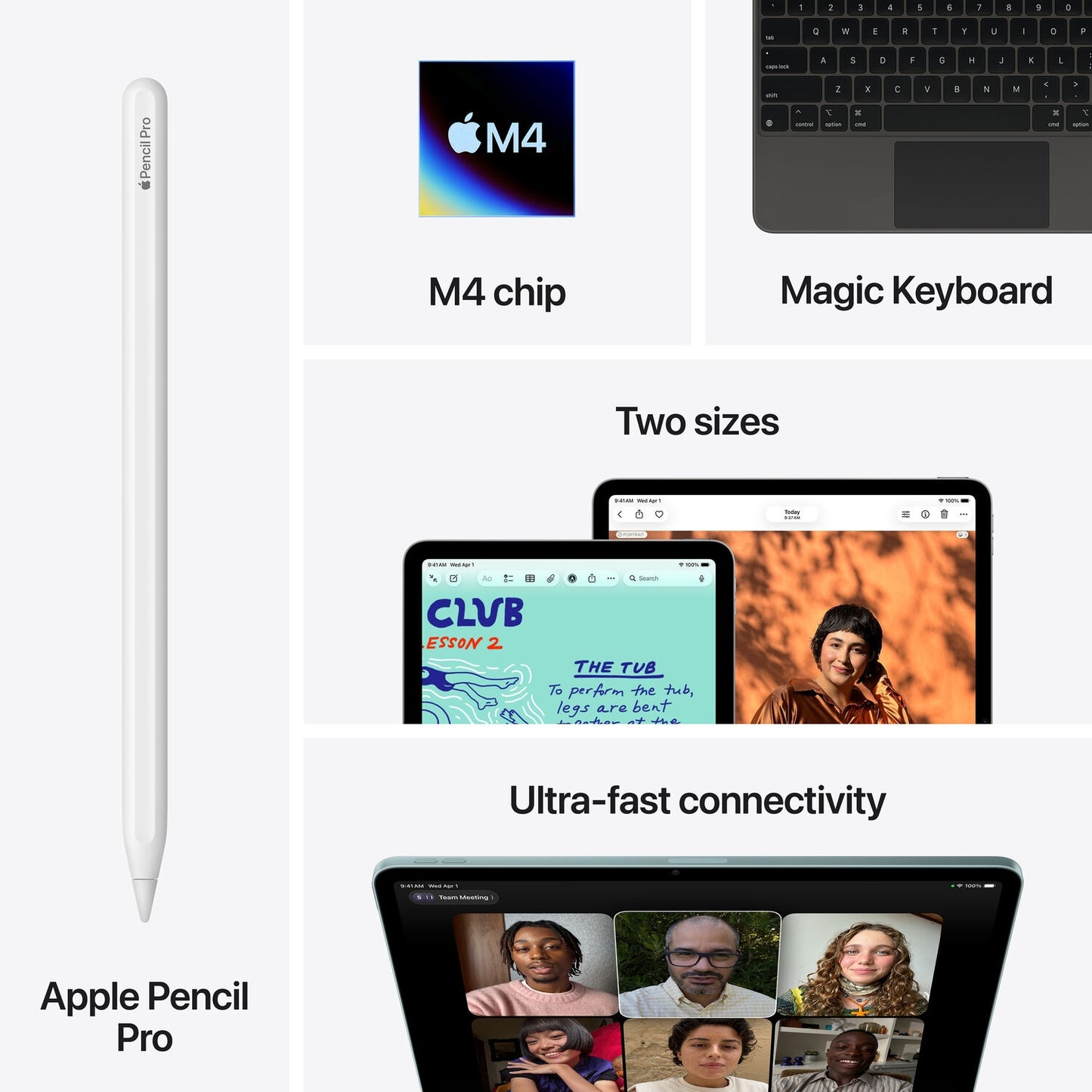 Apple - 11-inch iPad Air M4 chip Wi-Fi 128GB - Purple MH344LL/A