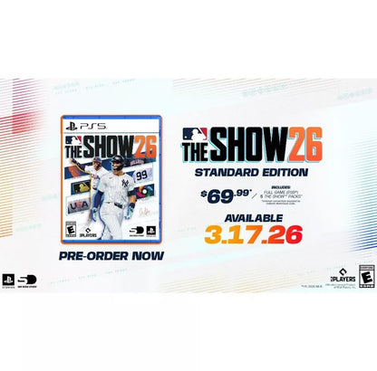 MLB The Show 26 for PlayStation 5 – Authentic Baseball Experience