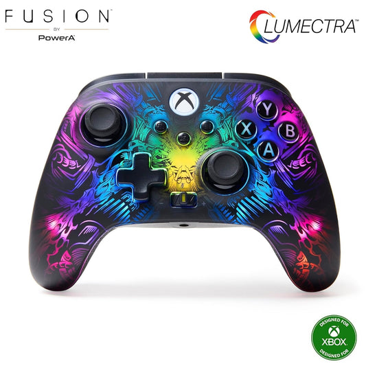 Xbox PowerA - FUSION Pro Wireless Controller for Xbox Series X|S with Lumectra - Black