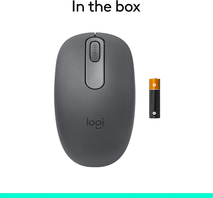 Logitech M196 Compact Ambidextrous Bluetooth Wireless Mouse - Graphite 910-007437
