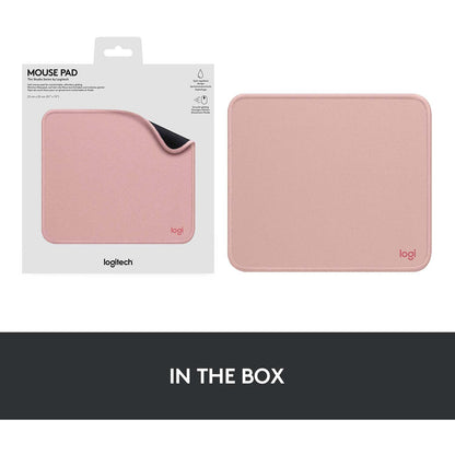 Logitech - Mouse Pad Studio Series with Spill-Resistant Surface (Medium) - Darker Rose