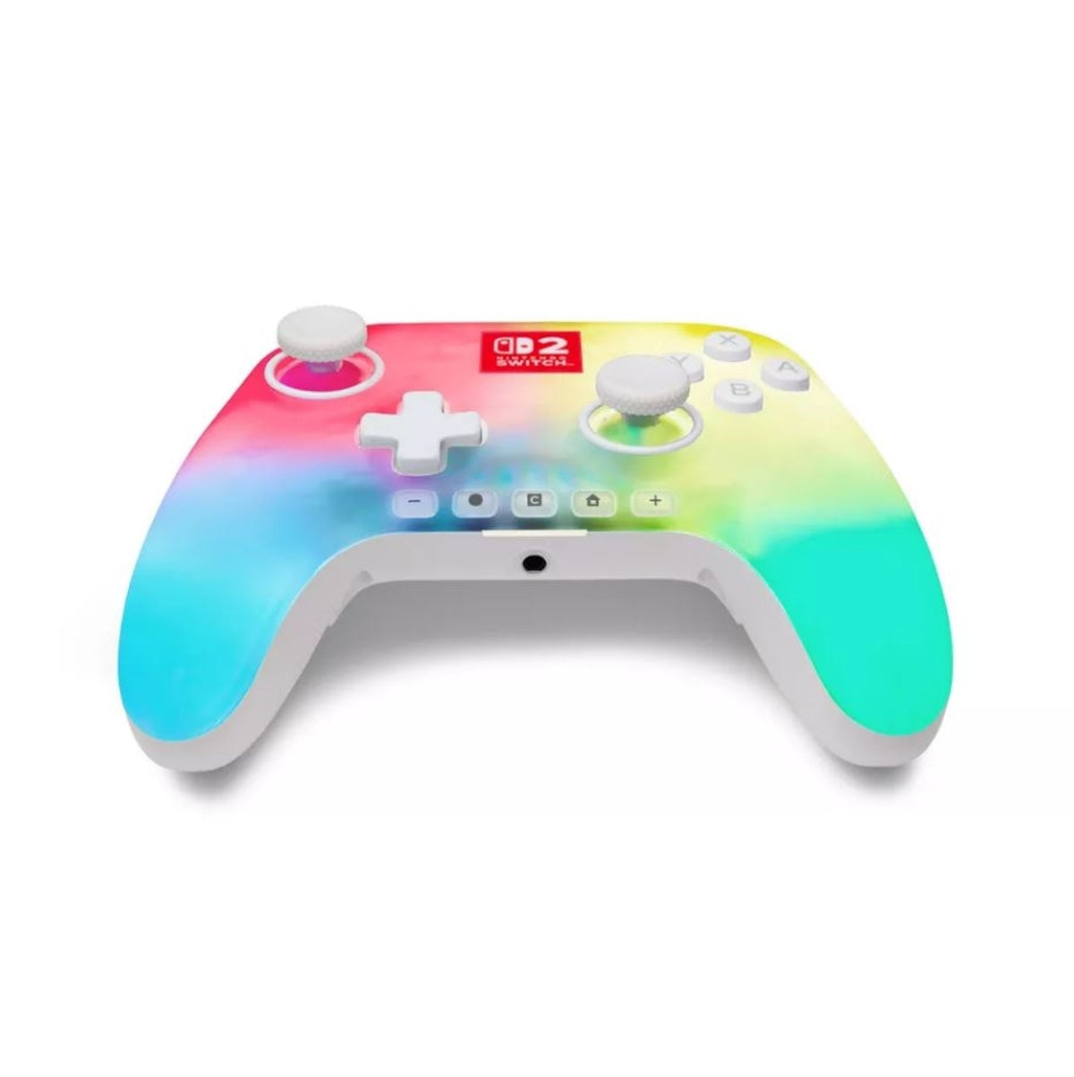PowerA - Advantage Wired Controller for Nintendo Switch 2 with Lumectra - White