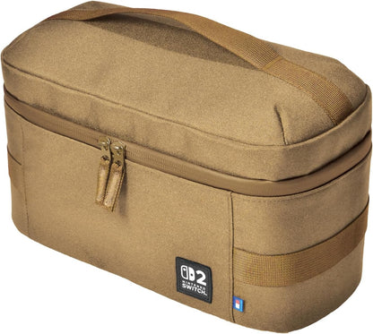 Hori Compact Carry All (Sand) Carrying Case for Nintendo Switch 2 - Officially Licensed by Nintendo