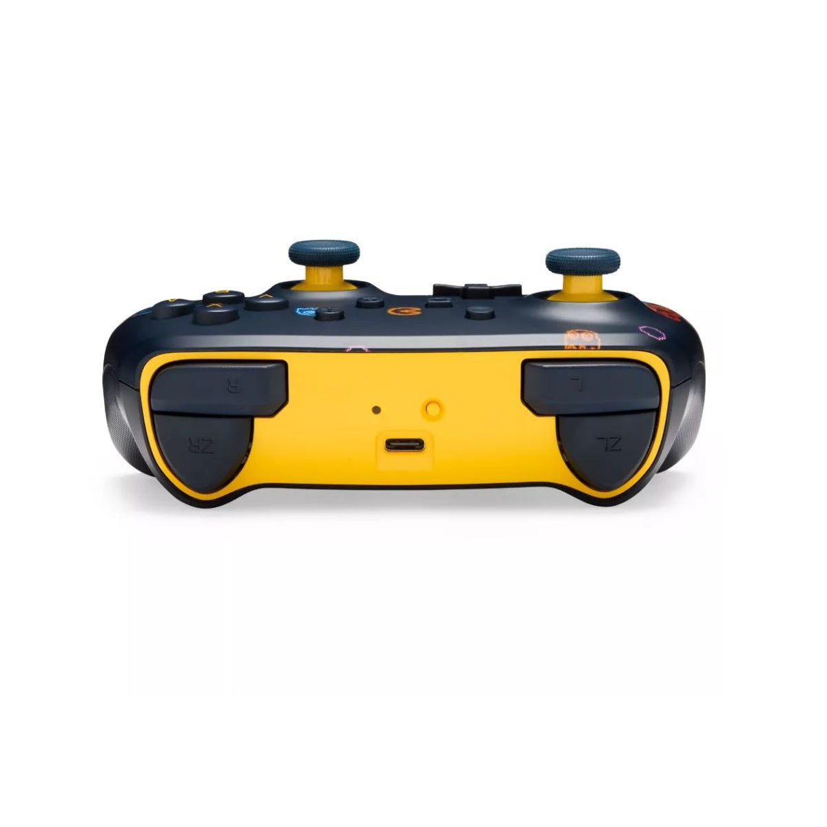 PowerA PAC-MAN Neon Arcade Enhanced Wireless Controller with Lumectra - Nintendo Switch: Compatible with Switch OLED & Lite