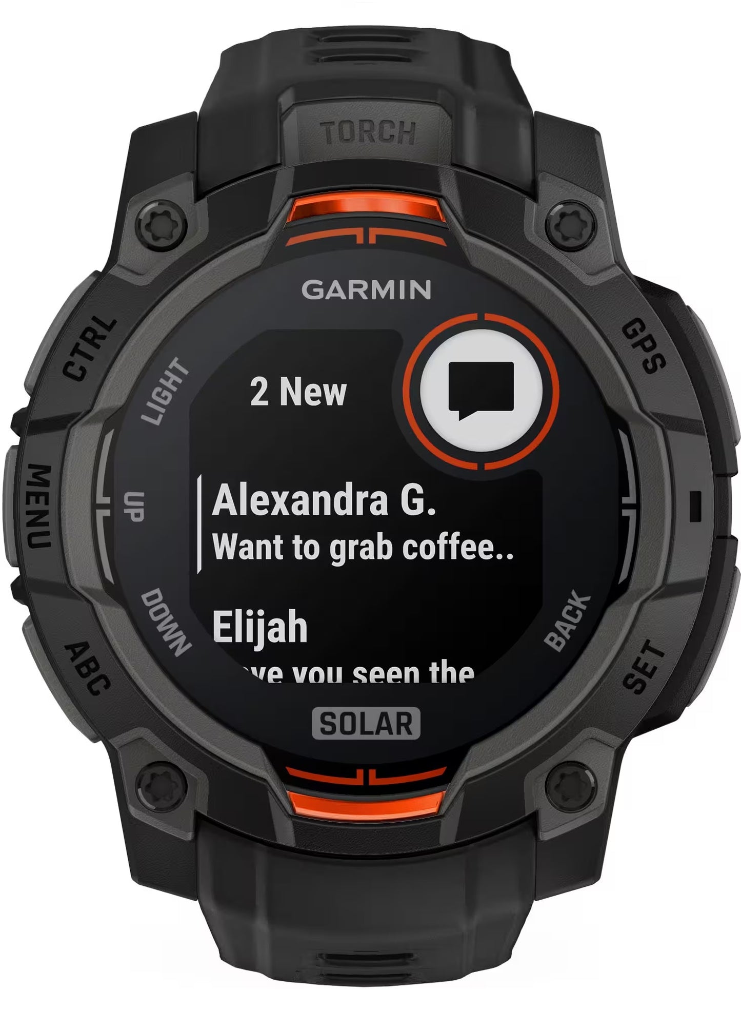 Garmin - Instinct 3 Solar GPS Smartwatch 45 mm Fiber-reinforced Polymer - Black with Black Band 010-02934-00
