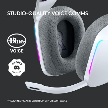 Logitech G G733 LIGHTSPEED Wireless RGB Gaming Headset White 981-000882