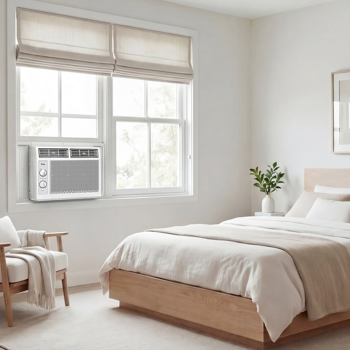 TCL 5,000 BTU 150 sq. ft. Mini Mechanical Window Air Conditioner - W5WM-3