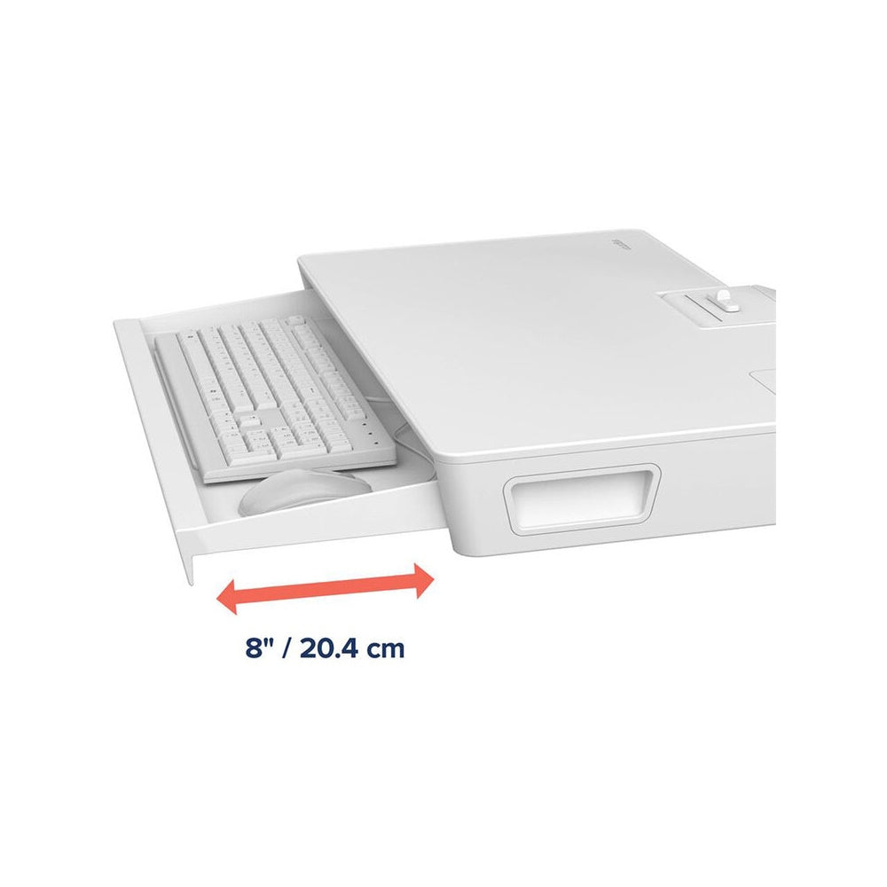 Ergotron CareFit Combo System with Worksurface Snow White 45-619-251