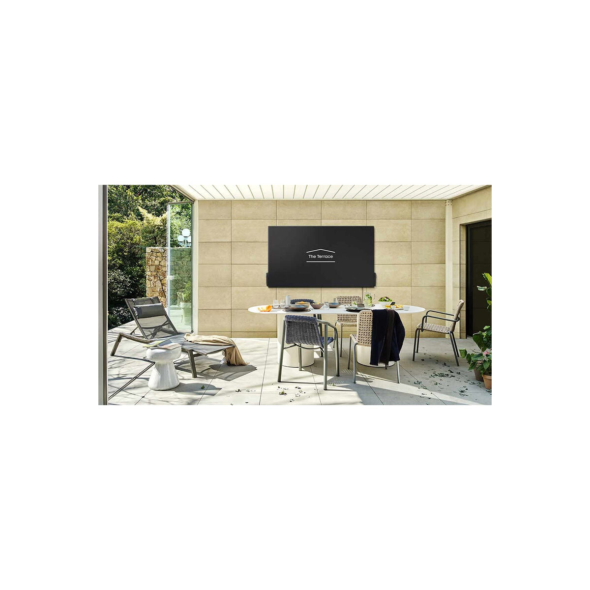 Samsung 55" Class The Terrace Outdoor Dust Cover Dark Gray VG-SDCC55G