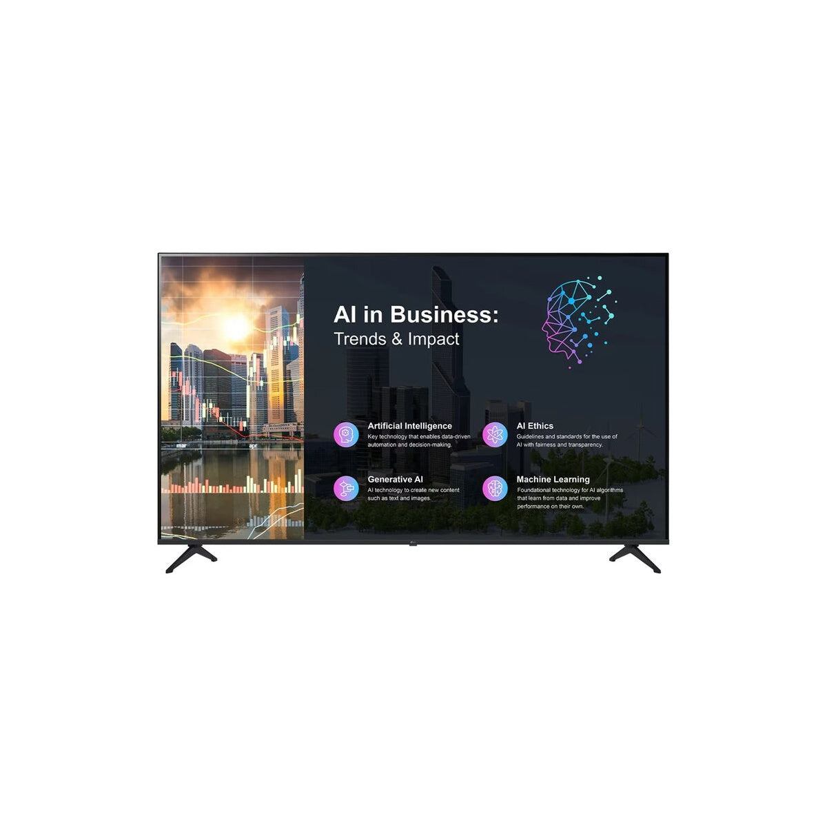 LG PK640S Series 86" UHD 4K HDR Commercial Signage TV 86PK640S0UA