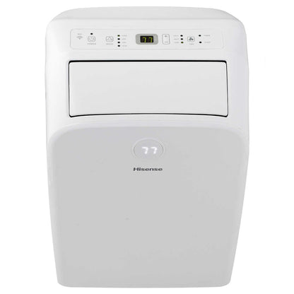 Hisense Smart SACC 8,000 BTU Portable Air Conditioner w/ Heat Pump WiFi Enabled White