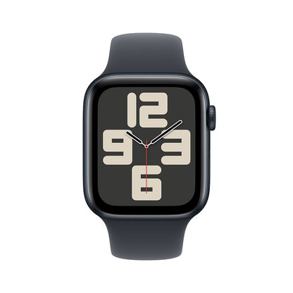 Apple Watch SE 2nd Gen GPS 44mm Aluminum Case Midnight Sport Band M/L MXEK3LL/A