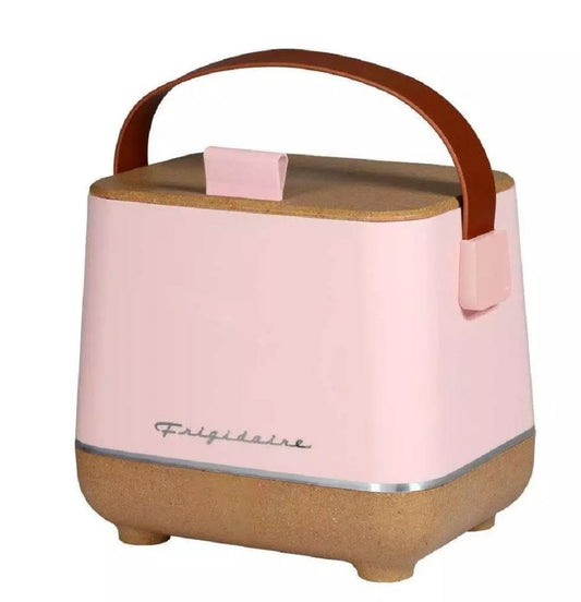 Frigidaire Portable Top Opening Lid 6-Can/4-L Mini Fridge Cooler EFMIS310-PINK