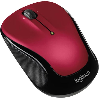 Logitech - M325s Wireless Optical Compact Ambidextrous Mouse - Wireless - Darker Red 910-006830