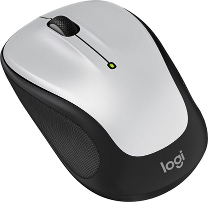 Logitech - M325S Wireless Optical Compact Ambidextrous Mouse - Pale Gray 910-007522