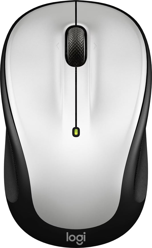 Logitech - M325S Wireless Optical Compact Ambidextrous Mouse - Pale Gray 910-007522