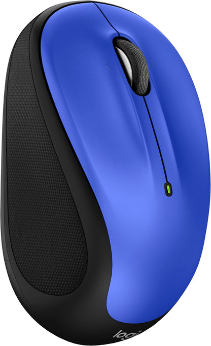 Logitech - M325s Wireless Optical Compact Ambidextrous Mouse - Wireless - Blue 910-007526