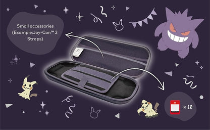 Hori - Vault Case (Gengar & Mimikyu) - Gray NSX-095U