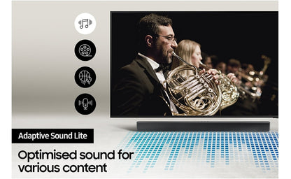 Samsung 2.1 Channel Soundbar with Subwoofer HW-B450F/XY