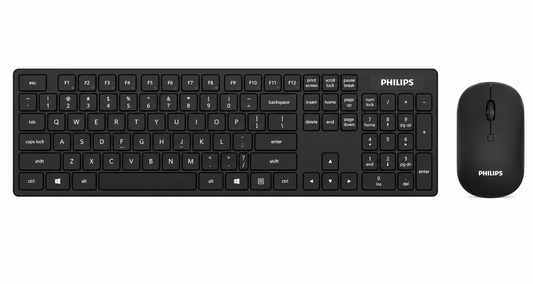 Philips 100 Series Wireless Keyboard-Mouse Combo SPT6103/00