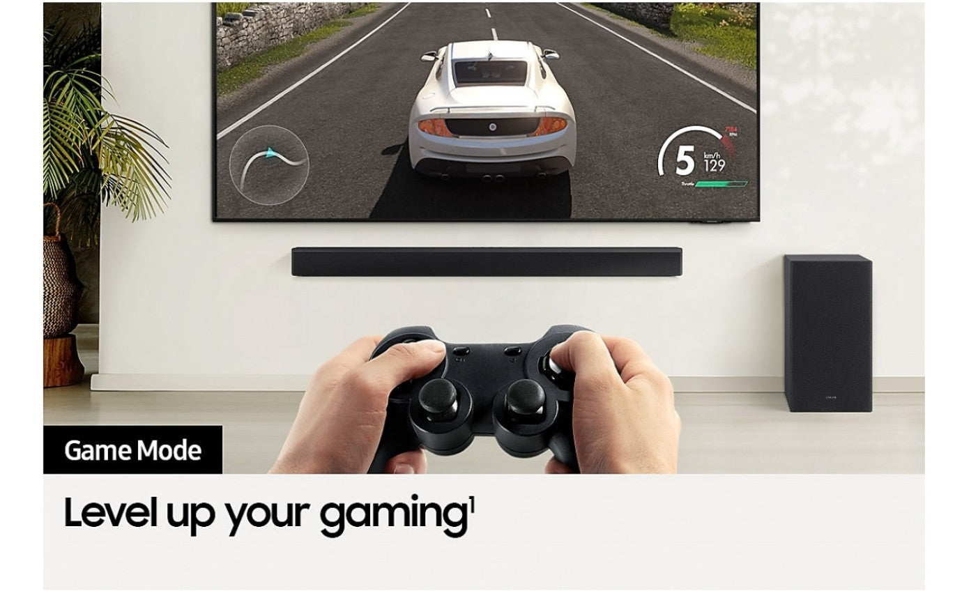 Samsung 2.1 Channel Soundbar with Subwoofer HW-B450F/XY