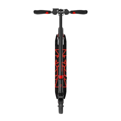 Swagtron Swagger 8 Foldable Electric Scooter w/ 7.9 Mi Max Operating Range & 15.5 mph Max Speed - Red Color for Kids, Teens & Adults - 98168-6