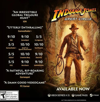 Indiana Jones and the Great Circle Standard Edition - Xbox Series X EP2-18076