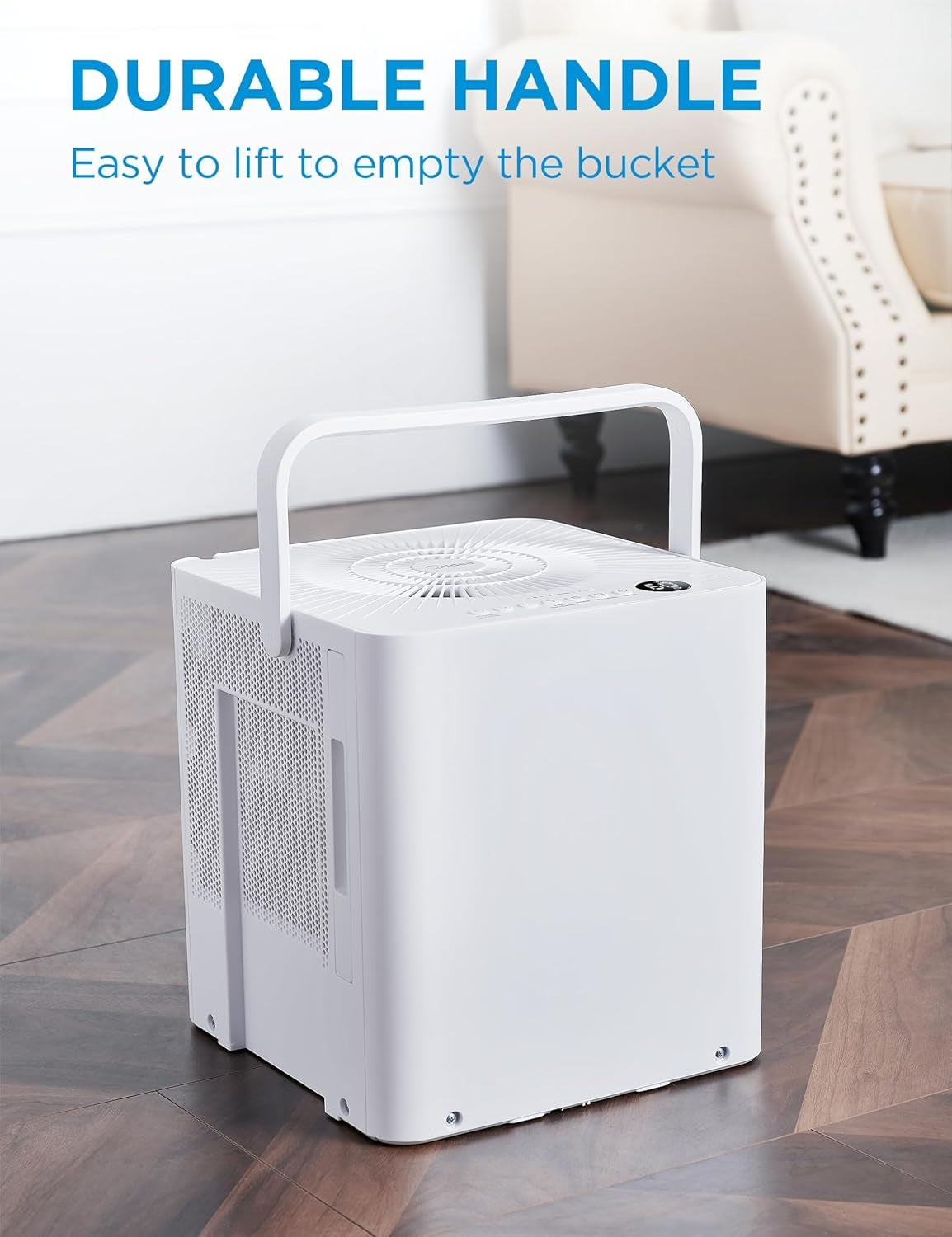 Midea 35 pt. Cube Dehumidifier for spaces up to 3,500 sq. ft. MAD35S1QWT