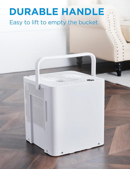 Midea 35 pt. Cube Dehumidifier for spaces up to 3,500 sq. ft. MAD35S1QWT