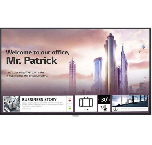 LG UH5F-H 43" Class 4K UHD Digital Signage Commercial Smart IPS LED Display 43UH5F-H