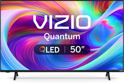 VIZIO 50-inch Quantum 4K QLED HDR Smart TV w/Dolby Vision HDR, WiFi 6 VQD50M-0809