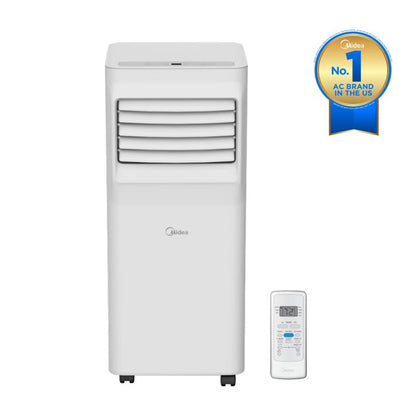 Midea 5,000 BTU Portable Air Conditioner with ComfortSense Cools up to 150 sq. ft. MAP05R1AWWT-T