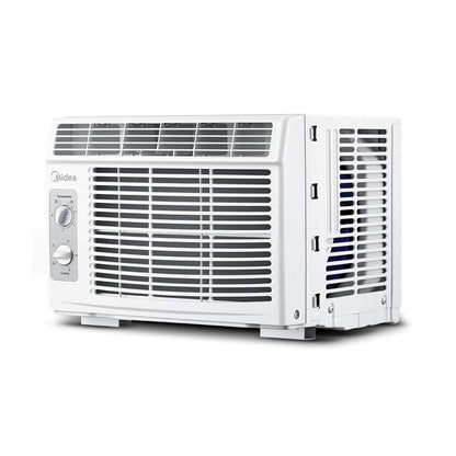 Midea 5,000 BTU EasyCool Small Window Air Conditioner Cool up to 150 Sq. Ft. White MAW05M1BWT