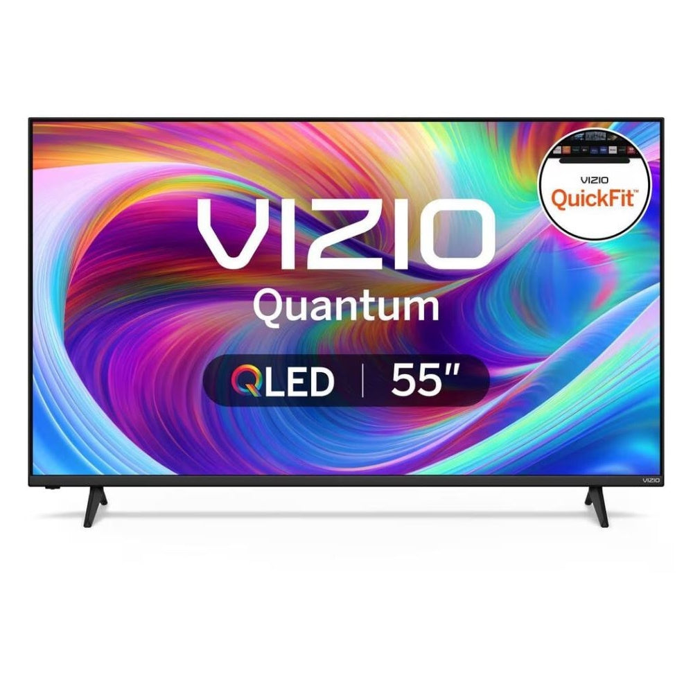 VIZIO 55" Class Quantum 4K QLED Dolby Vision HDR in Black Smart TV VQD55M-0804