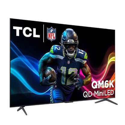 TCL 65" Q Series 4K HDR QD-Mini LED 144Hz AMD Freesync Premium Pro Google Smart TV 65QM63K