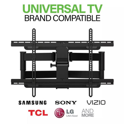 Sanus Decora Full-Motion TV Mount for 42"-90" TVs Up to 120 lbs. DLF225-B1 Black