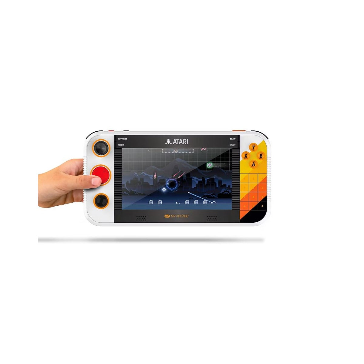 My Arcade Atari Gamestation Go Bundle, over 200 built-in games, 7" full-color display, Built-in Wi-Fi, built-in rechargeable battery - DGUNL-7177