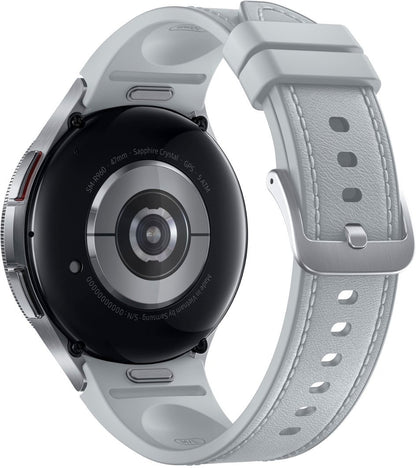 Samsung Galaxy Watch6 Classic Stainless Steel Smartwatch 47mm BT Silver SM-R960NZSAXAA