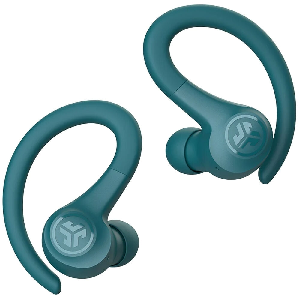 JLab GO Air Sport True Wireless Earbuds Teal, 32+ Hours Max Battery Life, Bluetooth 5.1 - EBGAIRSPRTRTEL124