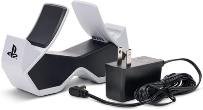 PowerA Twin Charging Station for PlayStation 5 DualSense Controller: USB Wall Charger